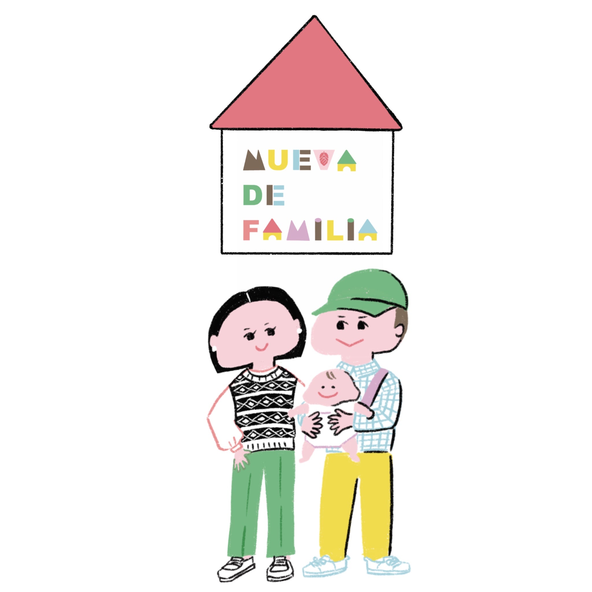 似顔絵ギフト Nueva de Familia | ショコラ・ダ・ファミリア