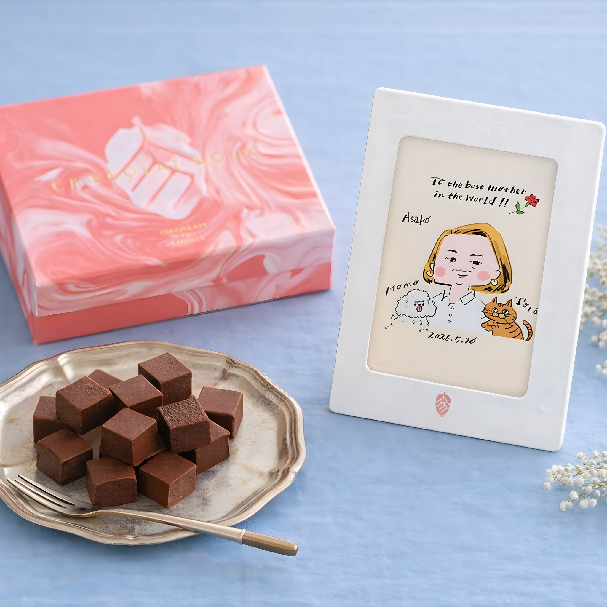 CHOCOLAT DOUX オリジナル似顔絵カードギフト – ショコラ・ダ