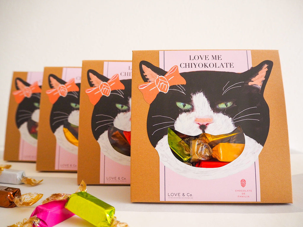 【チョコレートで社会貢献】カラフルショコラ ちよこ　 - ショコラ・ダ・ファミリア - Chocolate de Familia